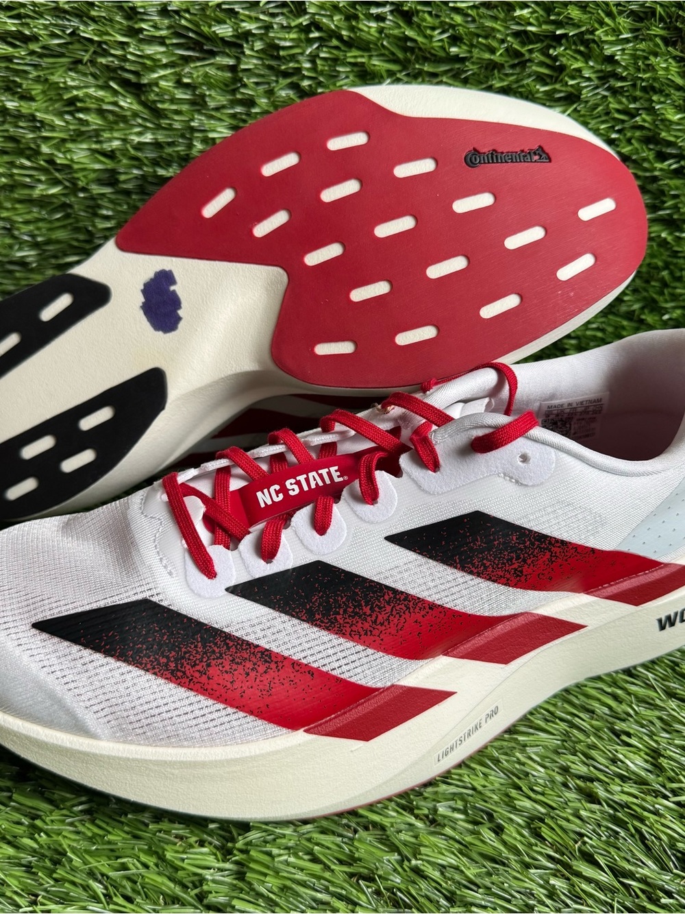 Adidas Adizero Evo SL NC State Wolfpack 9 Mens Shoes North Carolina JQ4571 New